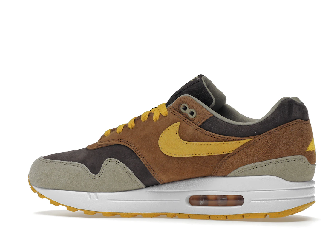 Vue 21 de Nike Air Max 1 PRM Duck Pecan Yellow Ochre