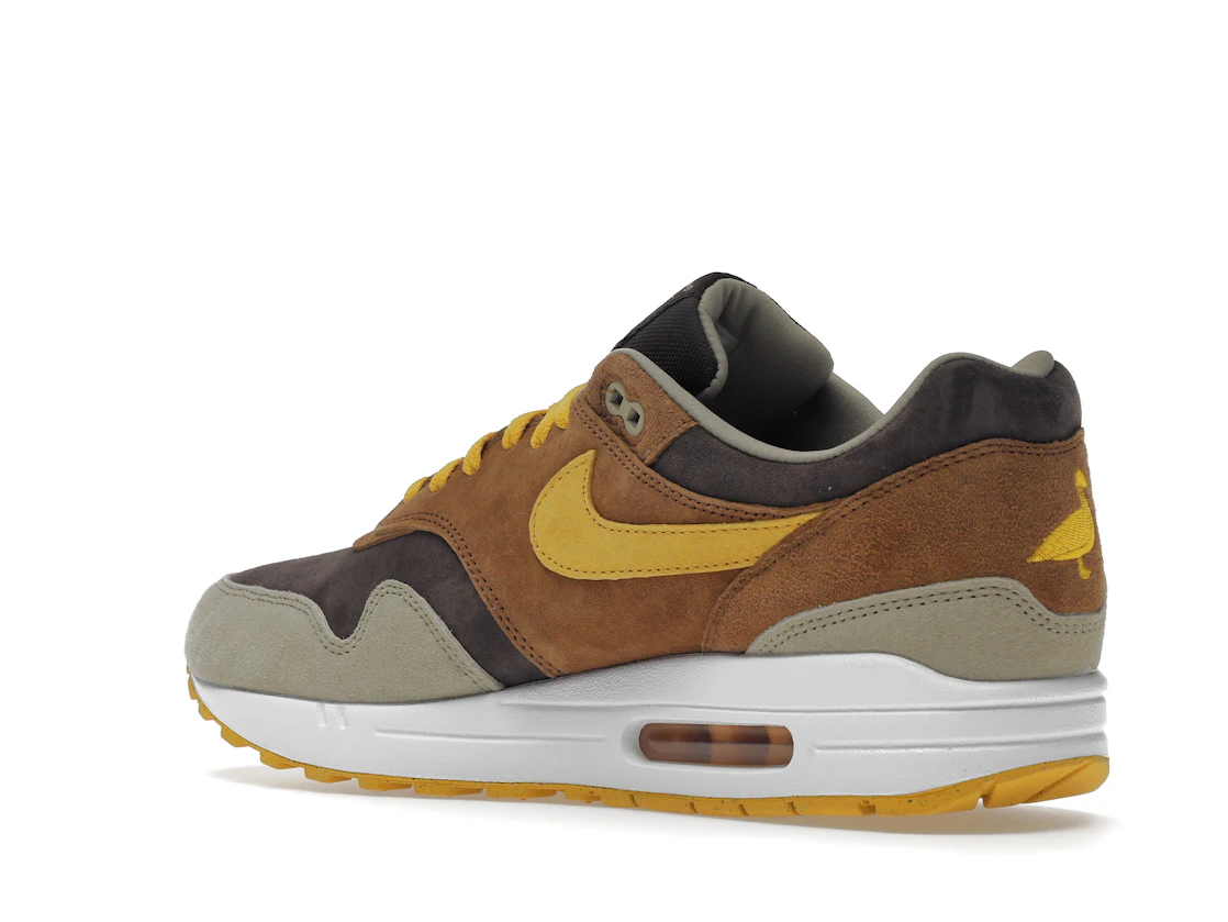Vue 23 de Nike Air Max 1 PRM Duck Pecan Yellow Ochre