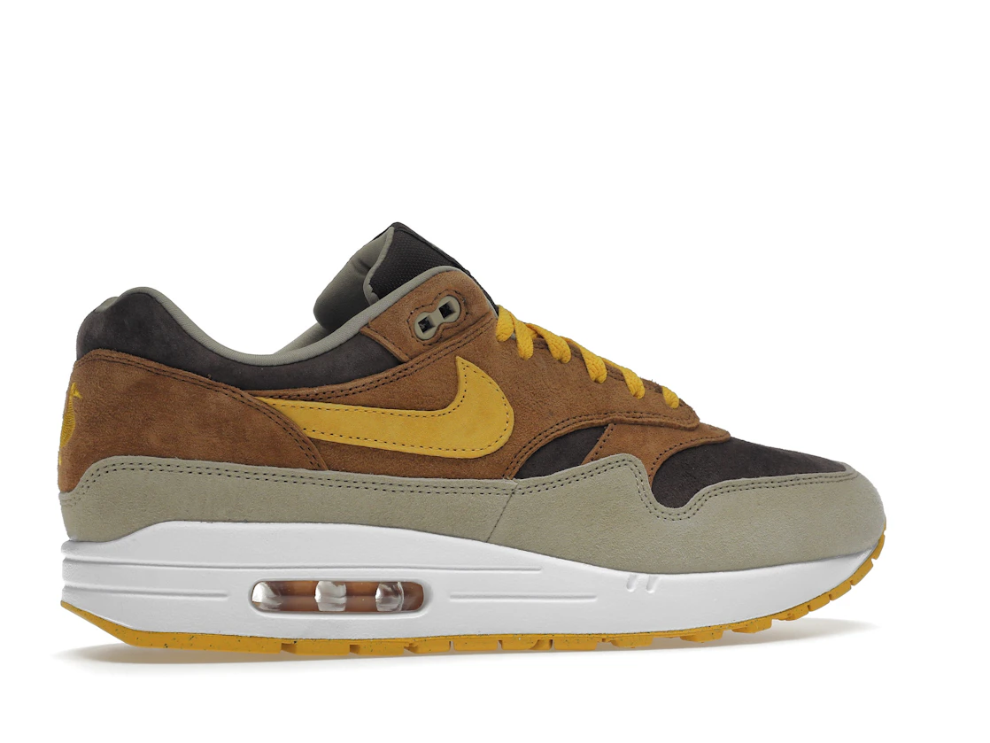 Vue 35 de Nike Air Max 1 PRM Duck Pecan Yellow Ochre