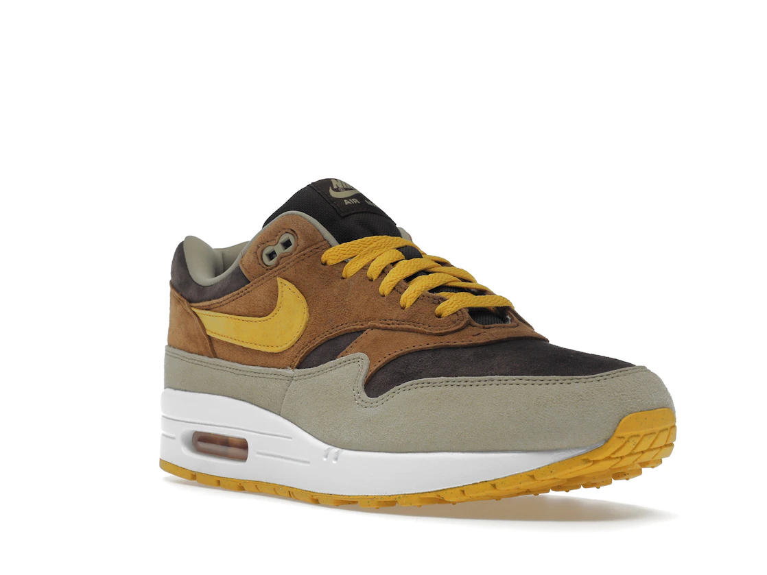 Vue 6 de Nike Air Max 1 PRM Duck Pecan Yellow Ochre