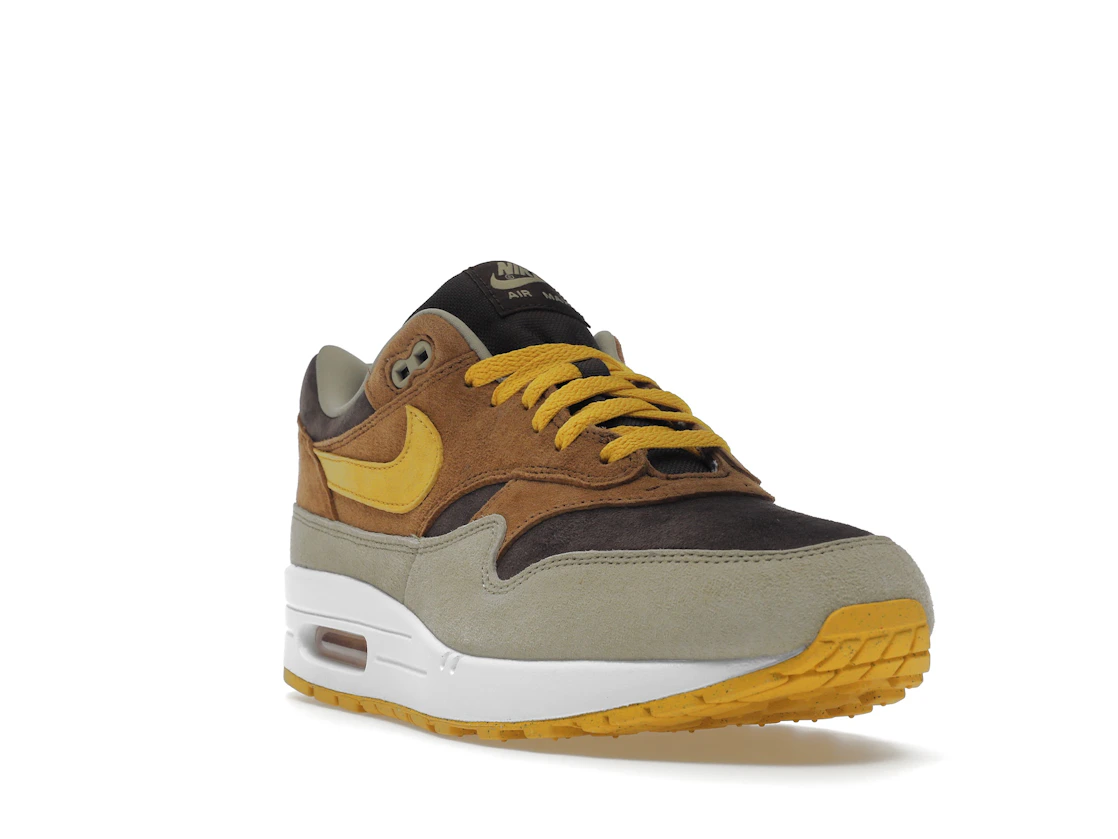 Vue 7 de Nike Air Max 1 PRM Duck Pecan Yellow Ochre