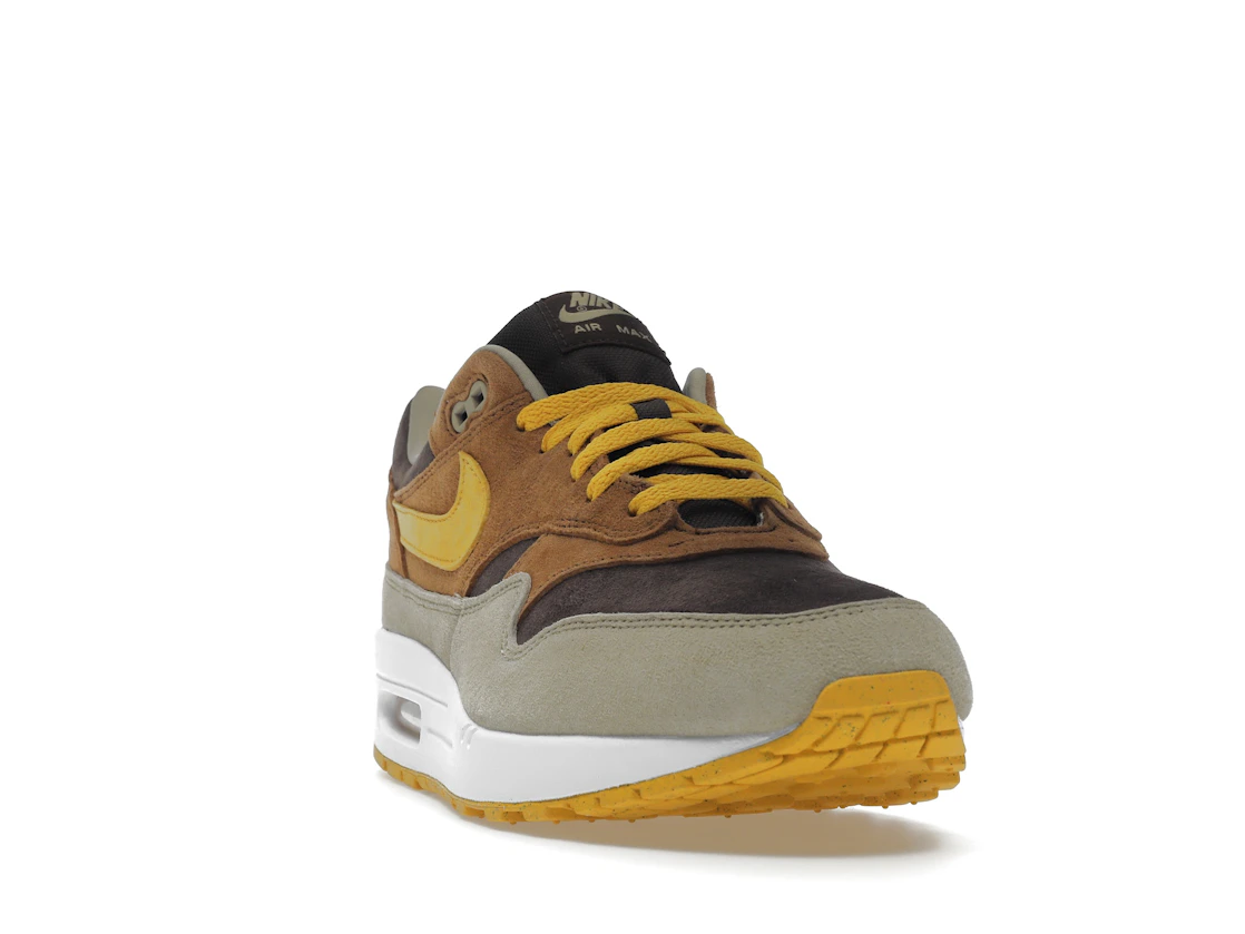 Vue 8 de Nike Air Max 1 PRM Duck Pecan Yellow Ochre