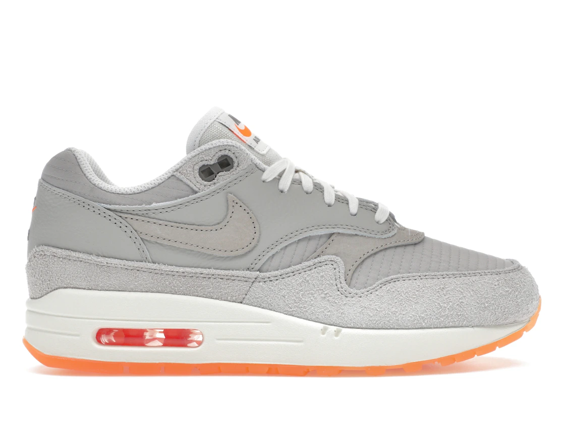 Vue 1 de Nike Air Max 1 PRM Light Iron Ore Total Orange