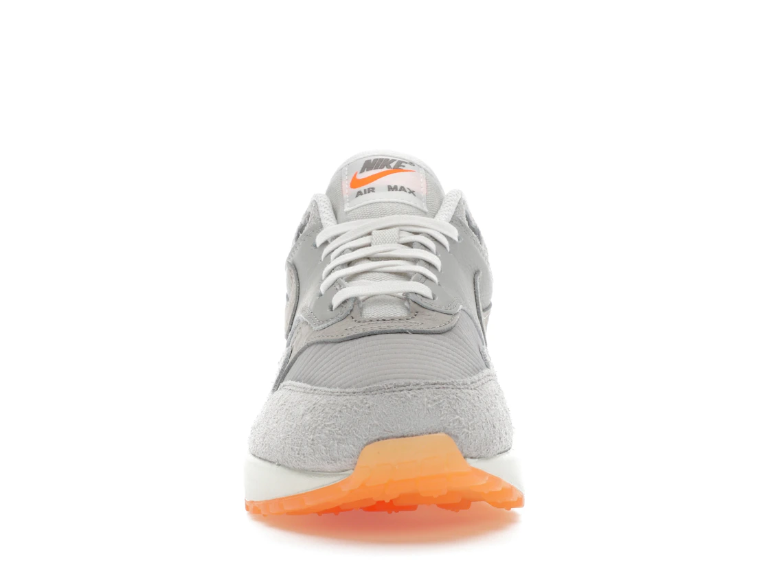 Vue 10 de Nike Air Max 1 PRM Light Iron Ore Total Orange