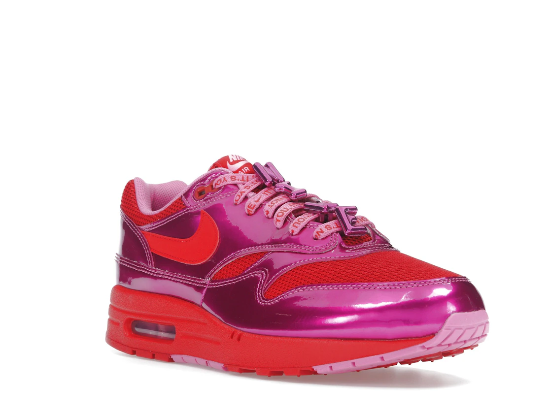 Vue 6 de Nike Air Max 1 PRM Valentine’s Day Playful Pink
