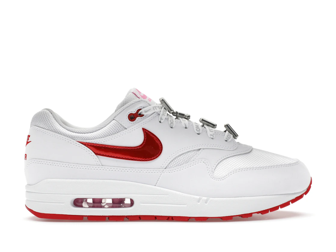 Vue 1 de Nike Air Max 1 PRM Valentine’s Day White