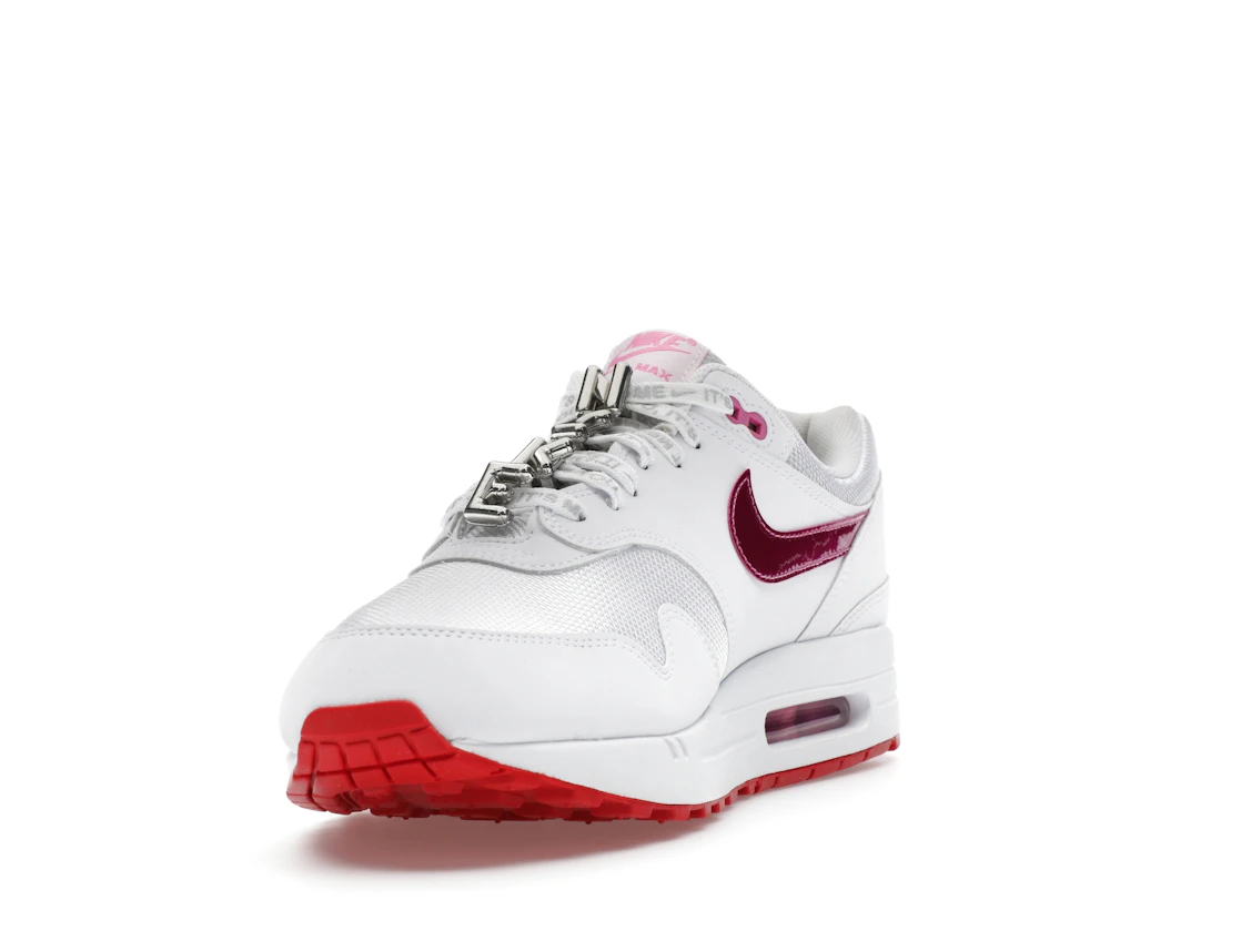 Vue 13 de Nike Air Max 1 PRM Valentine’s Day White