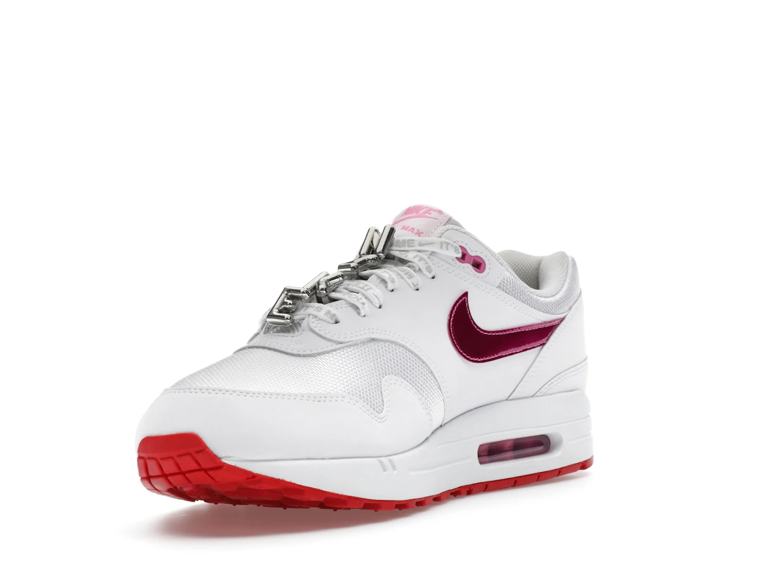 Vue 14 de Nike Air Max 1 PRM Valentine’s Day White