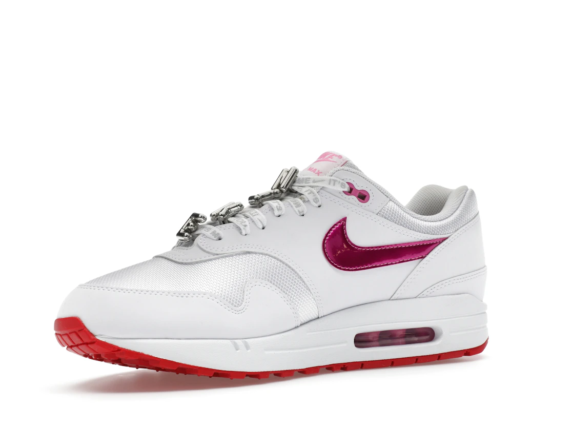 Vue 16 de Nike Air Max 1 PRM Valentine’s Day White