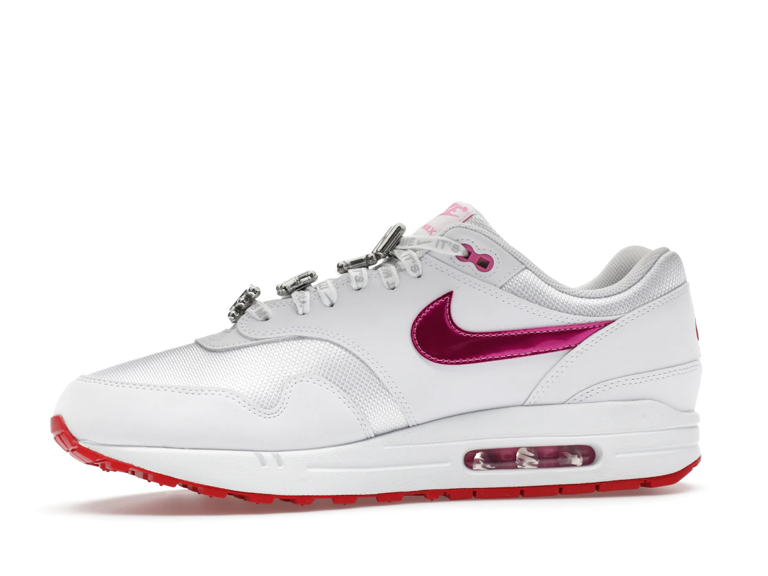 Vue 18 de Nike Air Max 1 PRM Valentine’s Day White