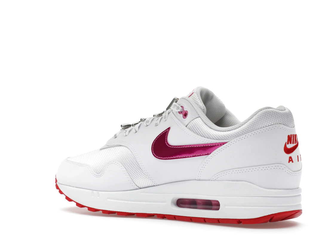 Vue 23 de Nike Air Max 1 PRM Valentine’s Day White