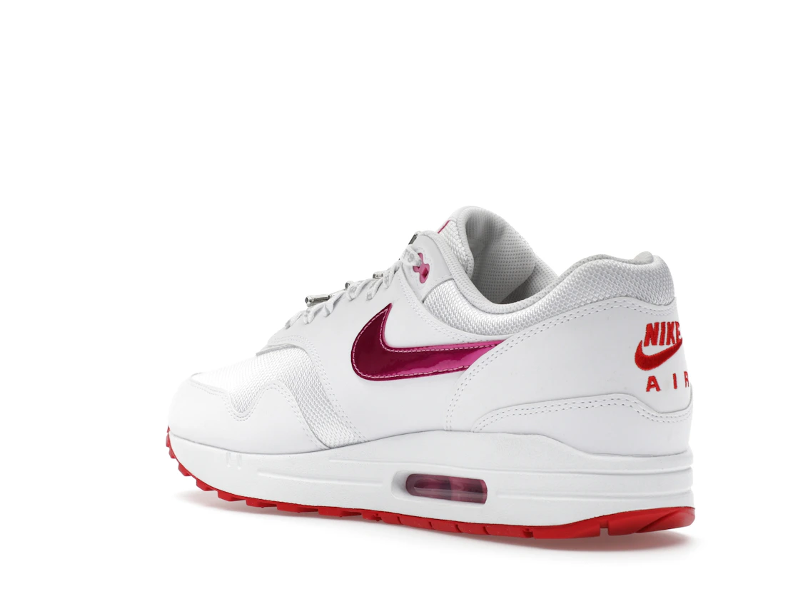 Vue 24 de Nike Air Max 1 PRM Valentine’s Day White