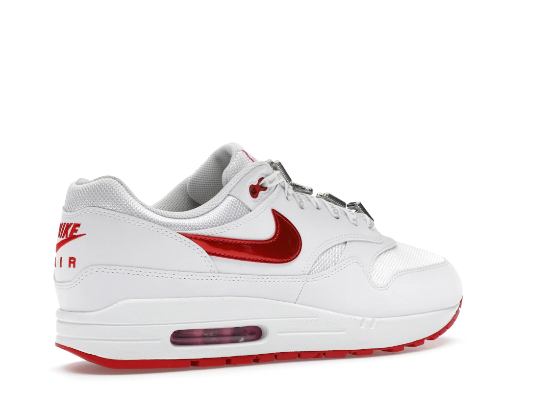 Vue 34 de Nike Air Max 1 PRM Valentine’s Day White