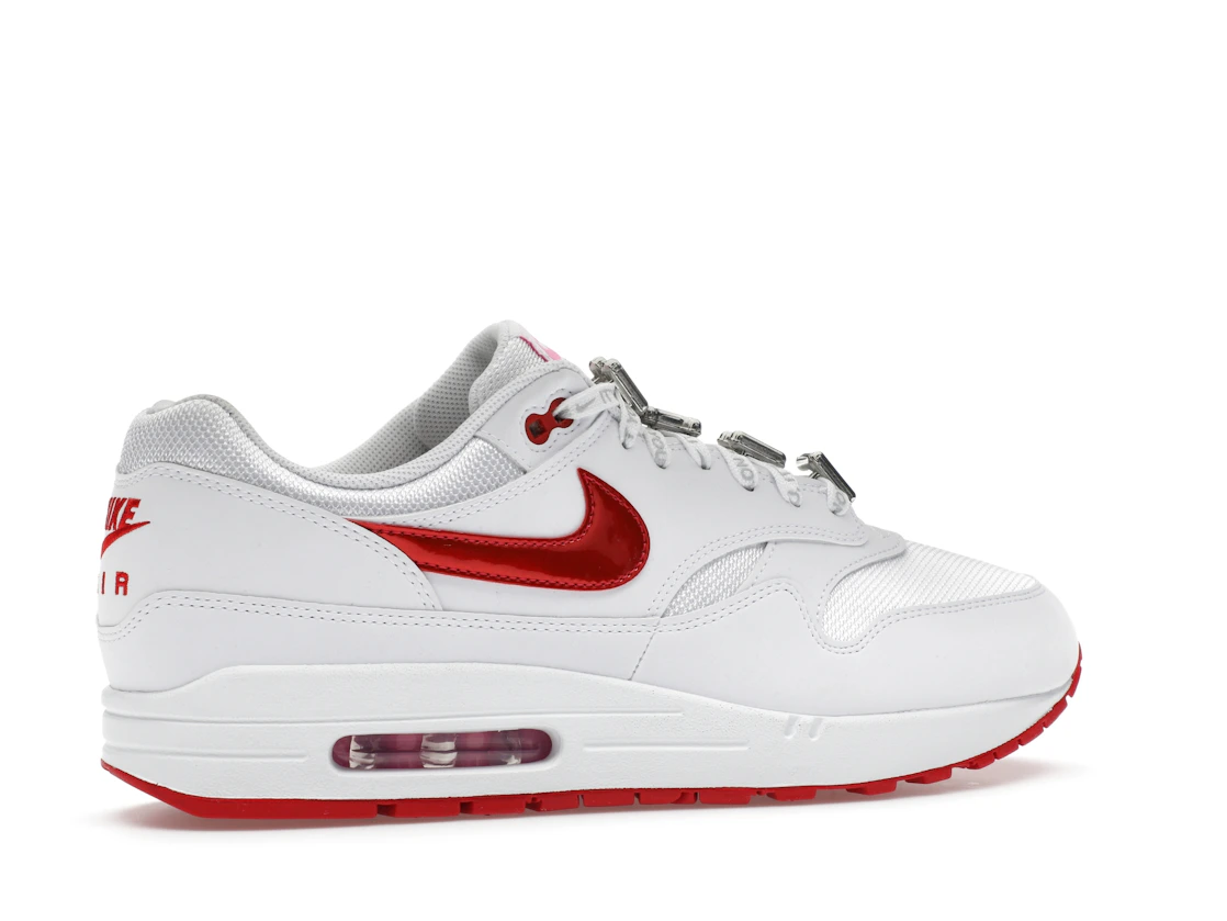 Vue 35 de Nike Air Max 1 PRM Valentine’s Day White