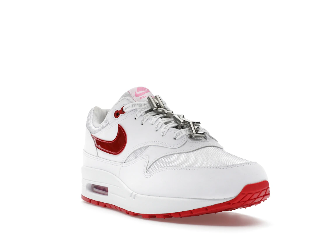 Vue 7 de Nike Air Max 1 PRM Valentine’s Day White