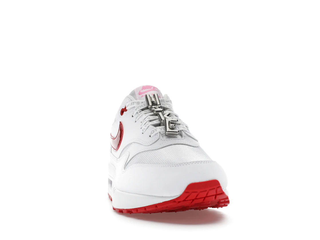 Vue 9 de Nike Air Max 1 PRM Valentine’s Day White