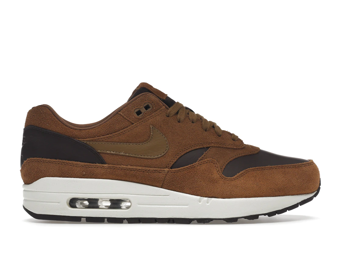 Vue 1 de Nike Air Max 1 Premium Leather Ale Brown