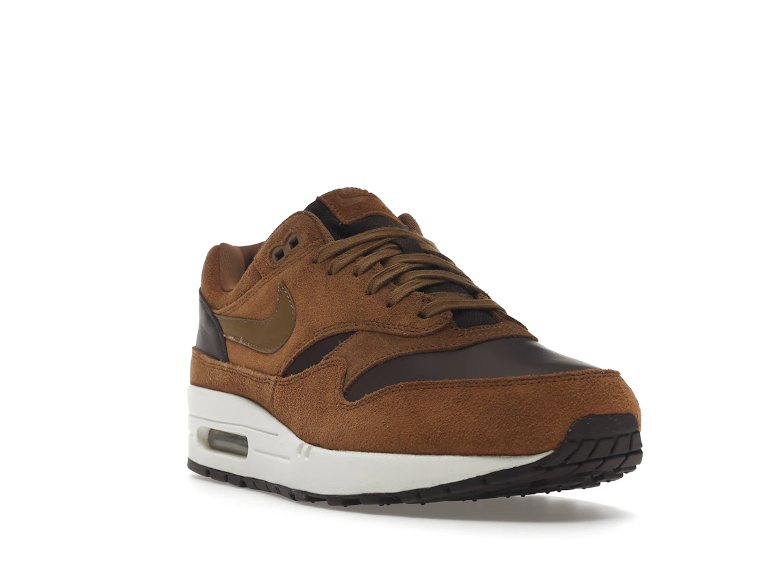 Vue 7 de Nike Air Max 1 Premium Leather Ale Brown