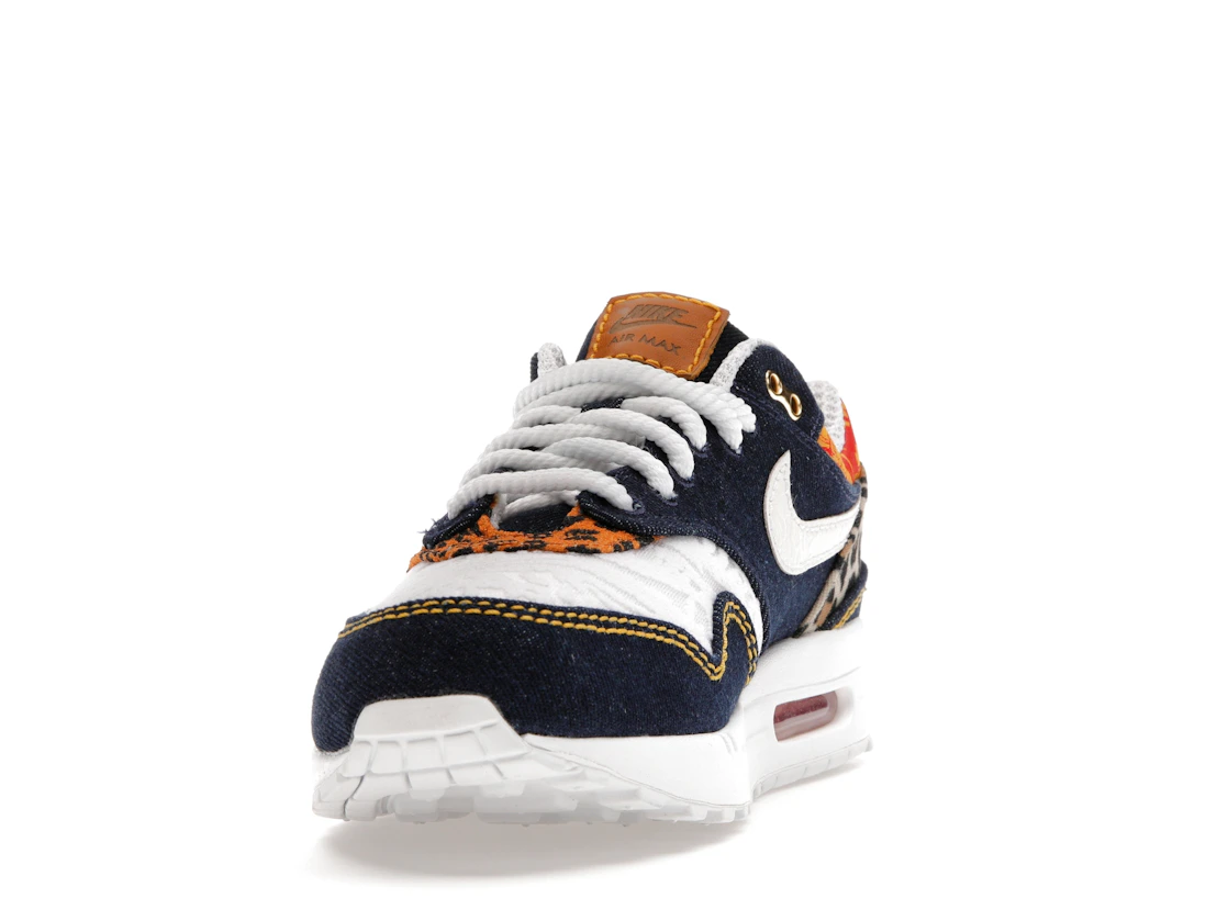 Vue 12 de Nike Air Max 1 Premium Denim Leopard