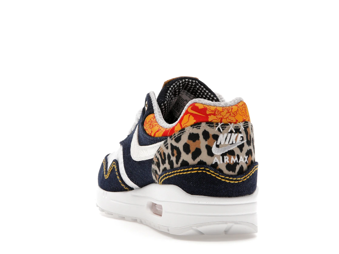 Vue 26 de Nike Air Max 1 Premium Denim Leopard