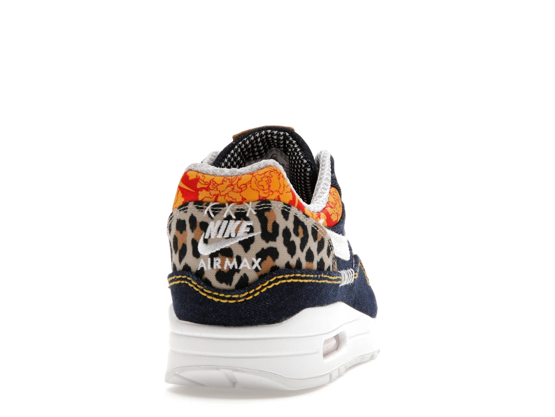 Vue 29 de Nike Air Max 1 Premium Denim Leopard