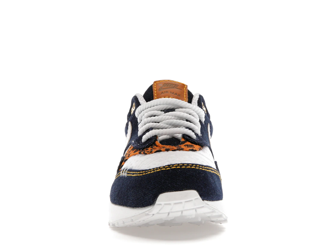 Vue 10 de Nike Air Max 1 Premium Denim Leopard