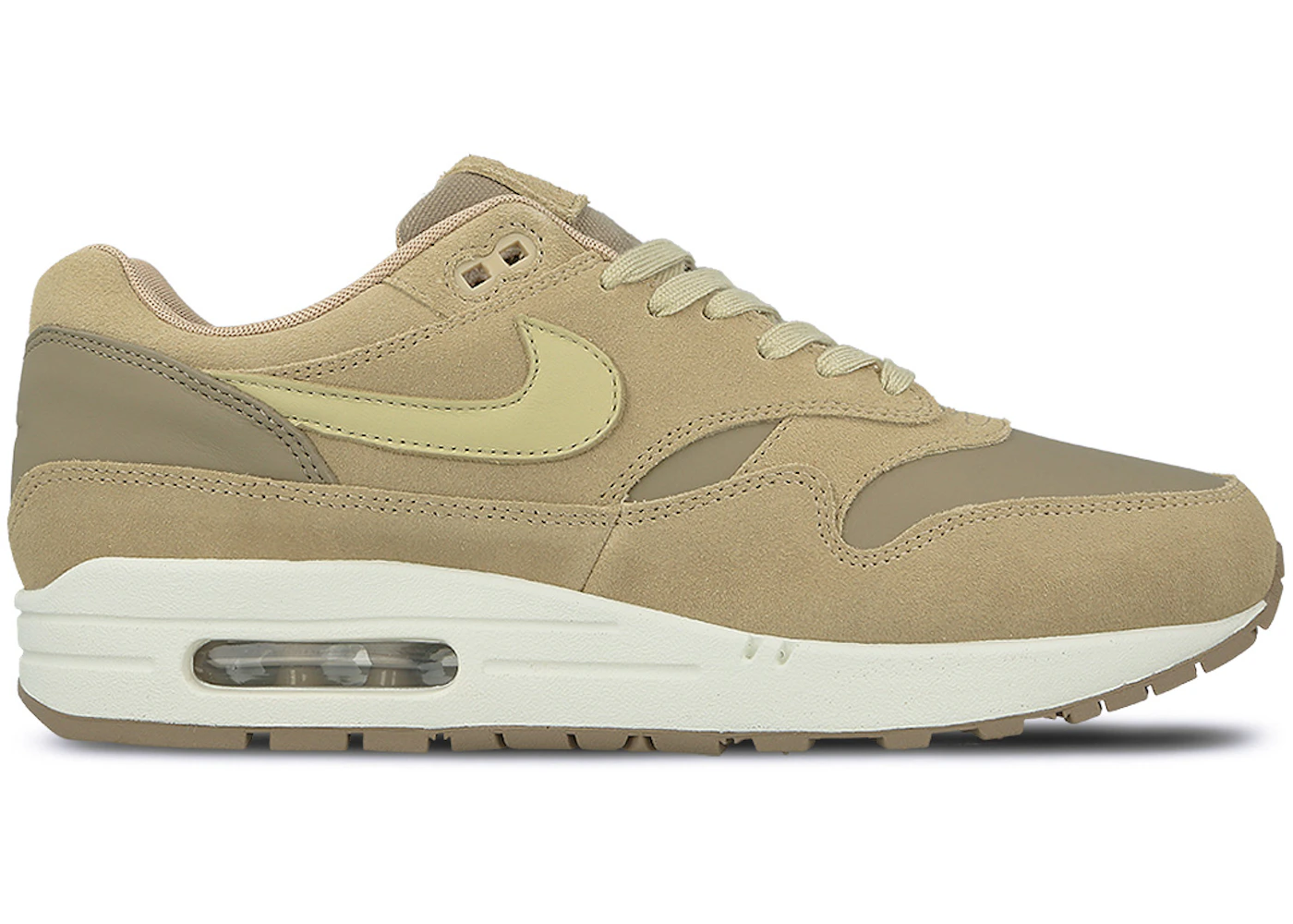 Nike Air Max 1 Premium Khaki Suede