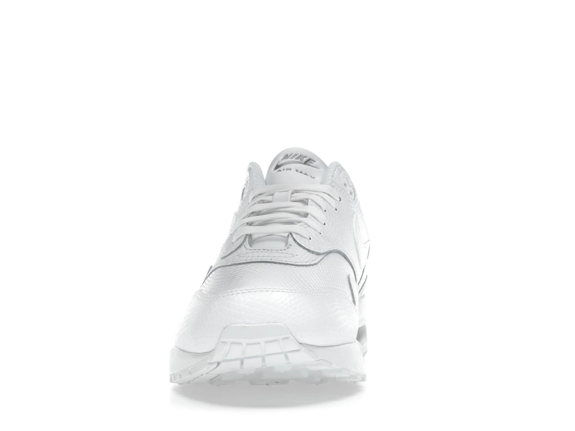 Vue 11 de Nike Air Max 1 Premium White Snakeskin