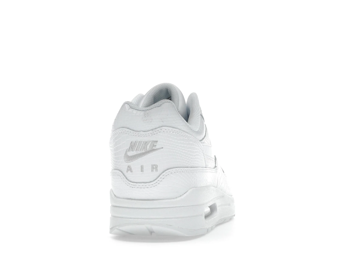 Vue 29 de Nike Air Max 1 Premium White Snakeskin