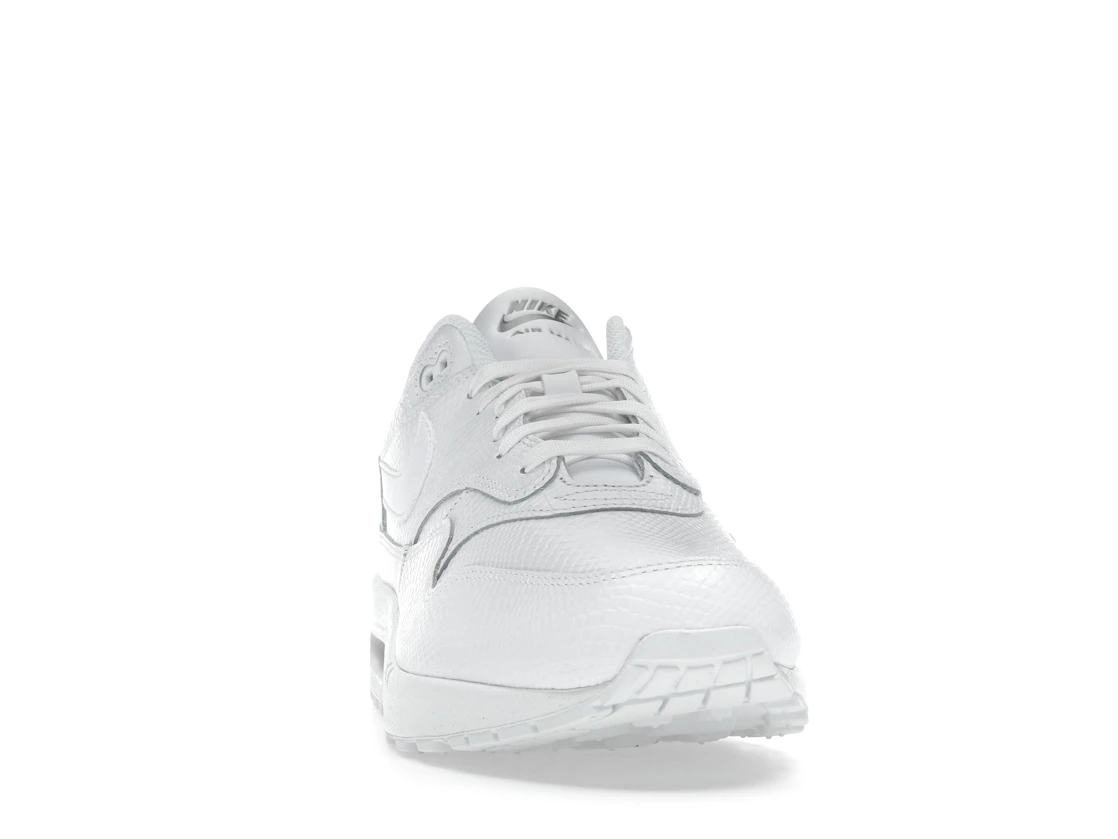 Vue 9 de Nike Air Max 1 Premium White Snakeskin