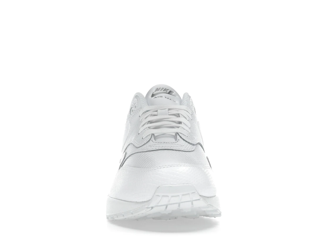 Vue 10 de Nike Air Max 1 Premium White Snakeskin