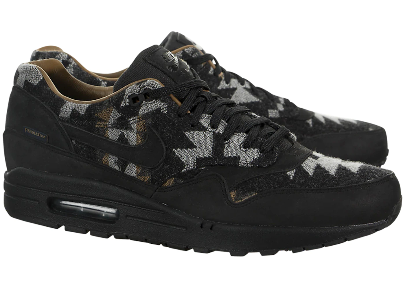 Nike Air Max 1 QS Pendleton Black Grey