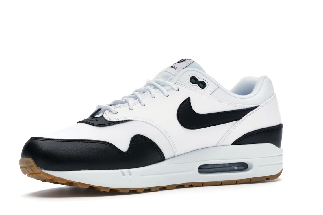 Vue 16 de Nike Air Max 1 SE White Black Gum