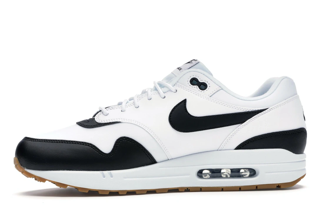 Vue 18 de Nike Air Max 1 SE White Black Gum