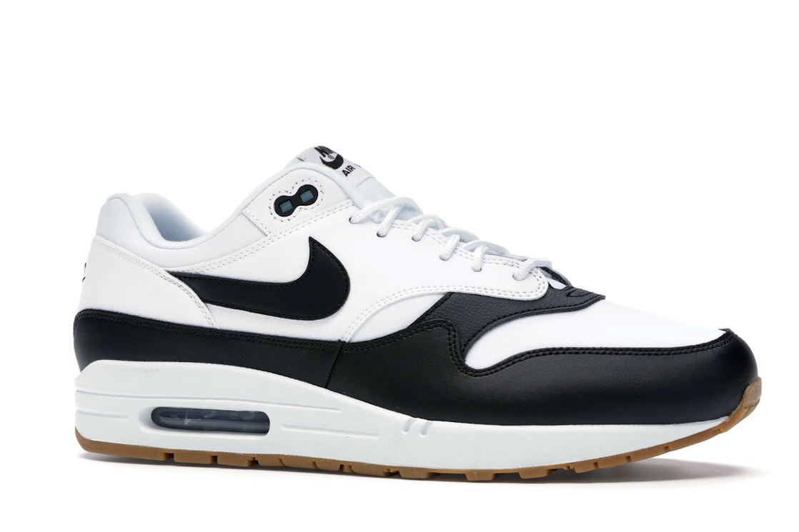 Vue 3 de Nike Air Max 1 SE White Black Gum