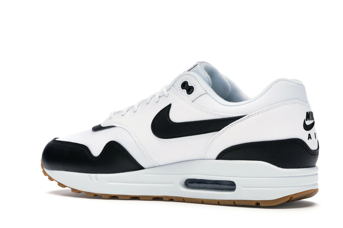 Vue 22 de Nike Air Max 1 SE White Black Gum