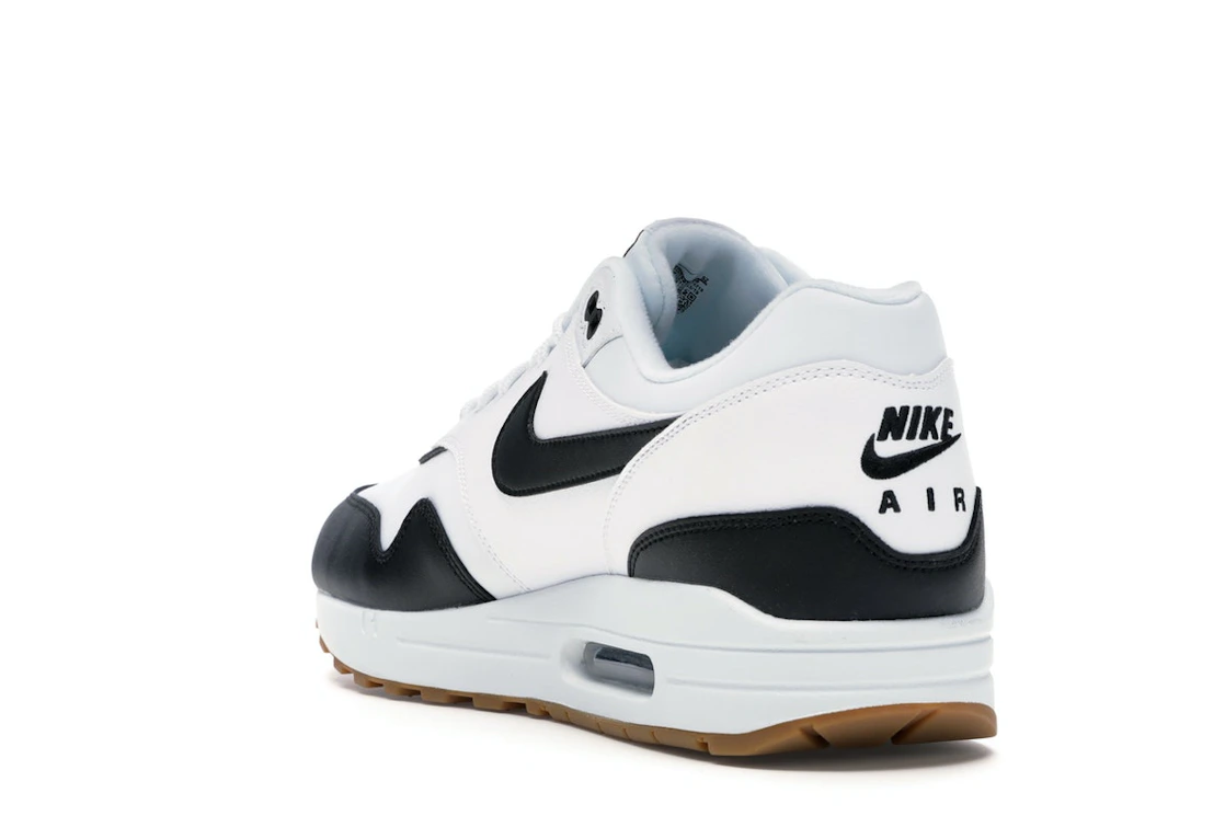 Vue 25 de Nike Air Max 1 SE White Black Gum