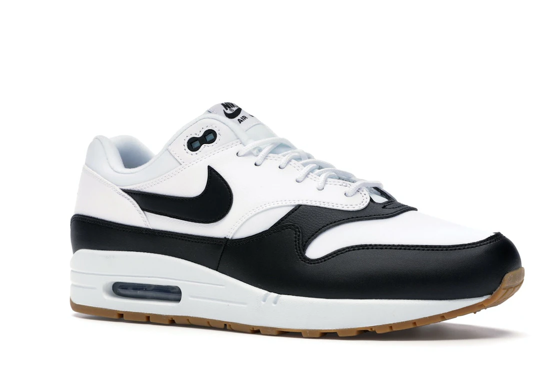 Vue 4 de Nike Air Max 1 SE White Black Gum