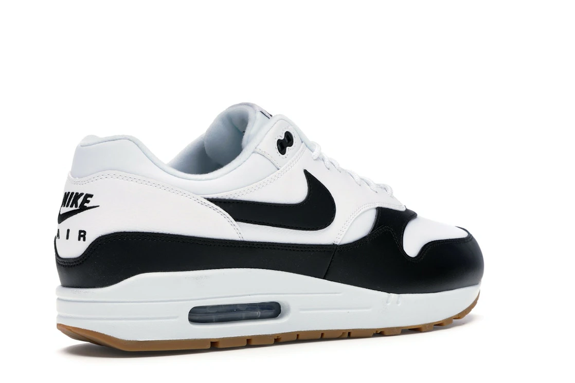 Vue 33 de Nike Air Max 1 SE White Black Gum