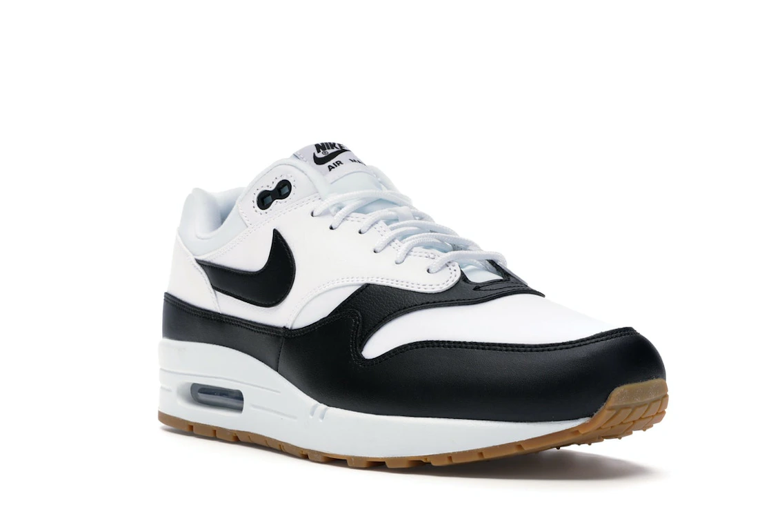 Vue 6 de Nike Air Max 1 SE White Black Gum