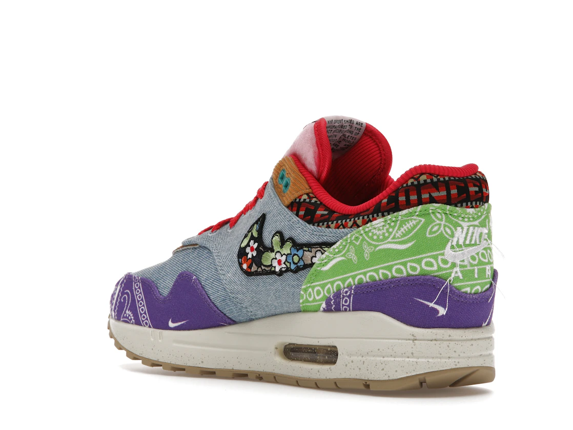 Vue 24 de Nike Air Max 1 SP Concepts Far Out (Regular Box)