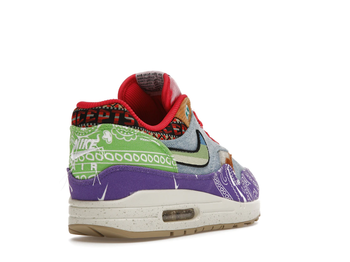 Vue 31 de Nike Air Max 1 SP Concepts Far Out (Special Box)