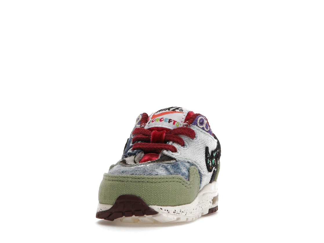 Vue 12 de Nike Air Max 1 SP Concepts Mellow (TD)