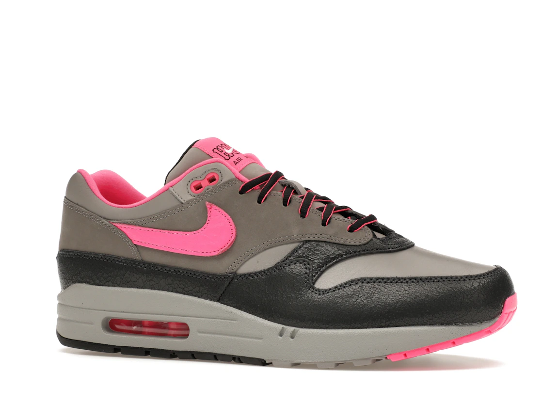 Vue 3 de Nike Air Max 1 SP HUF Pink Pow