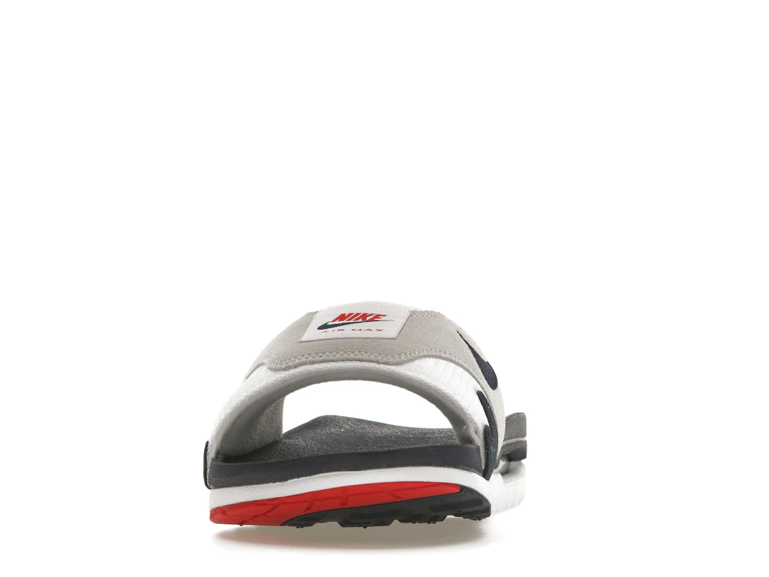 Vue 11 de Nike Air Max 1 Slide Obsidian University Red