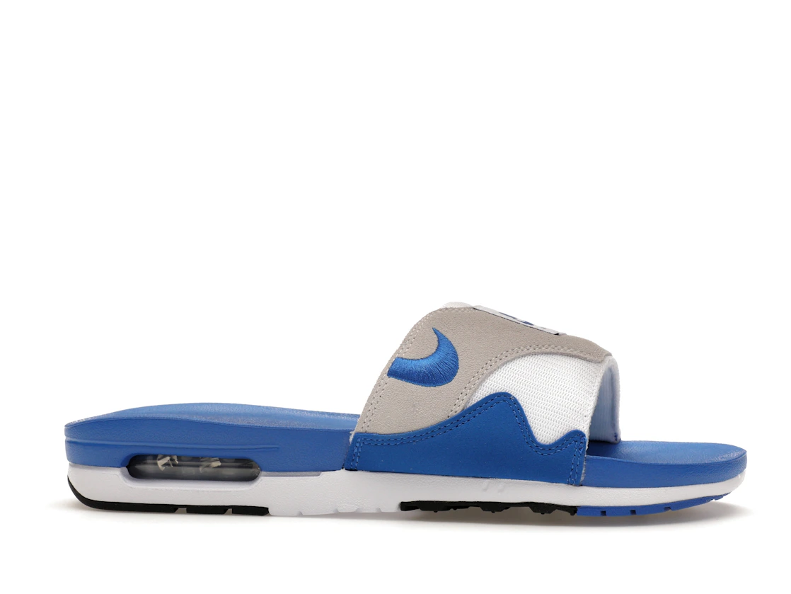 Vue 2 de Nike Air Max 1 Slide Royal