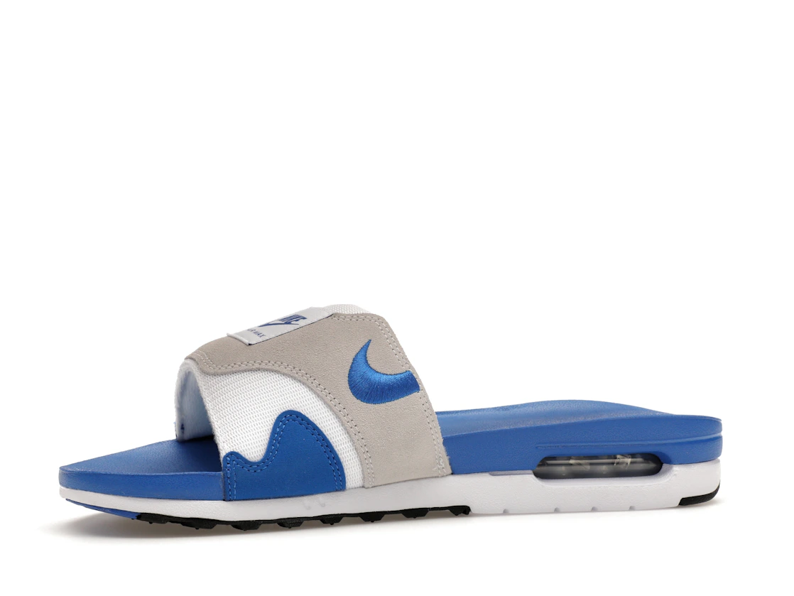 Vue 17 de Nike Air Max 1 Slide Royal