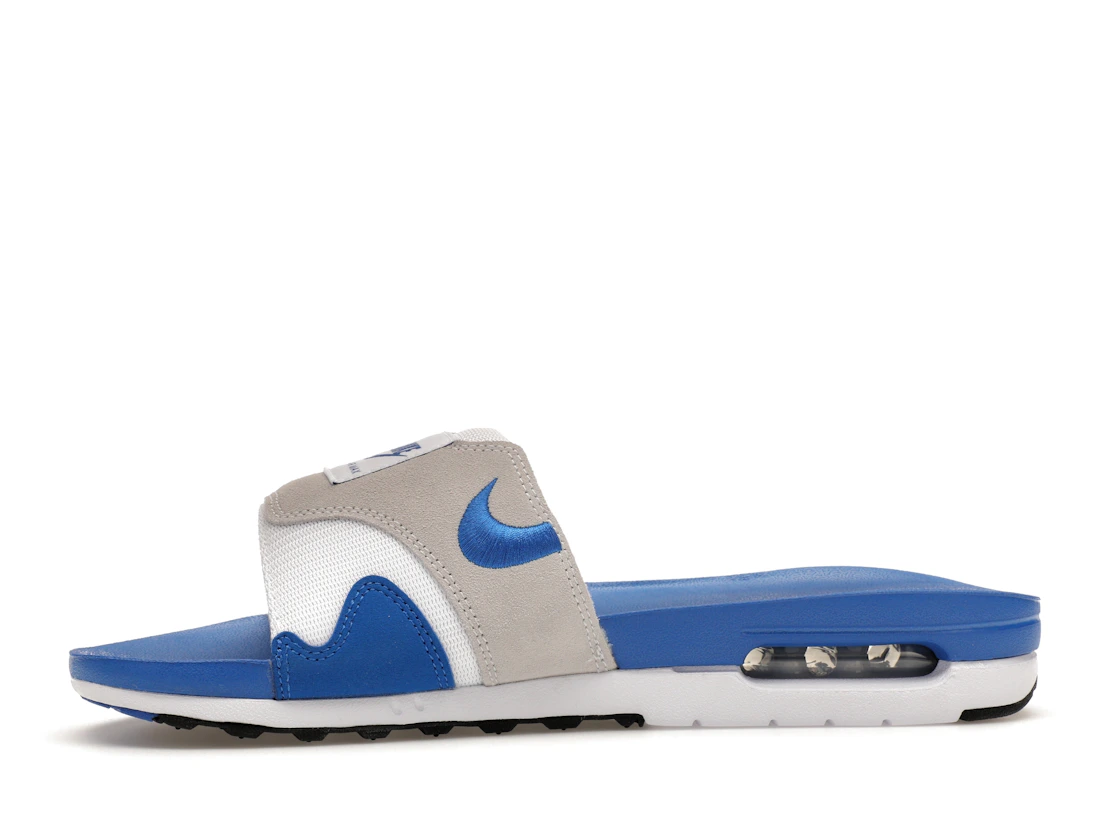 Vue 18 de Nike Air Max 1 Slide Royal