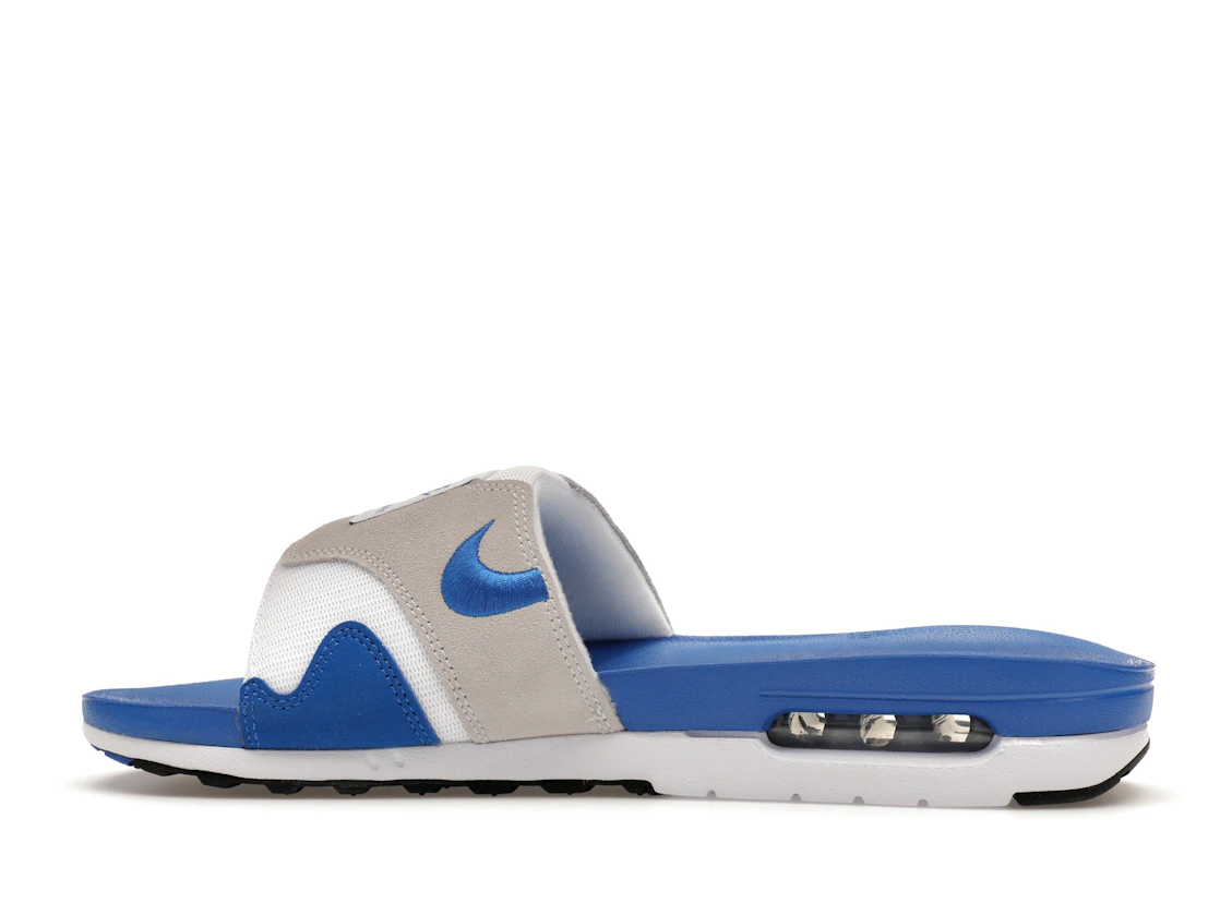 Vue 20 de Nike Air Max 1 Slide Royal