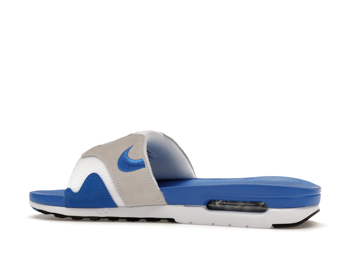 Vue 21 de Nike Air Max 1 Slide Royal